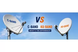 C-Band vs Ku-Band Dish Antenna: What's the Difference?